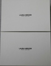 2 x Laura Mercier White Gift Box Magnetic Flap Empty 9&quot; x 6&quot; x 3.5&quot; Lot ... - £23.58 GBP