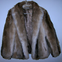 VINTAGE SPORTOWNE Faux Fur Jacket - Size 12 (Vintage Size) - EUC! - $99.99