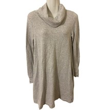 Gap Tunic Sweatshirt Womens Size XS Gray Heather Cowl Neck Long Sleeved  - $14.08