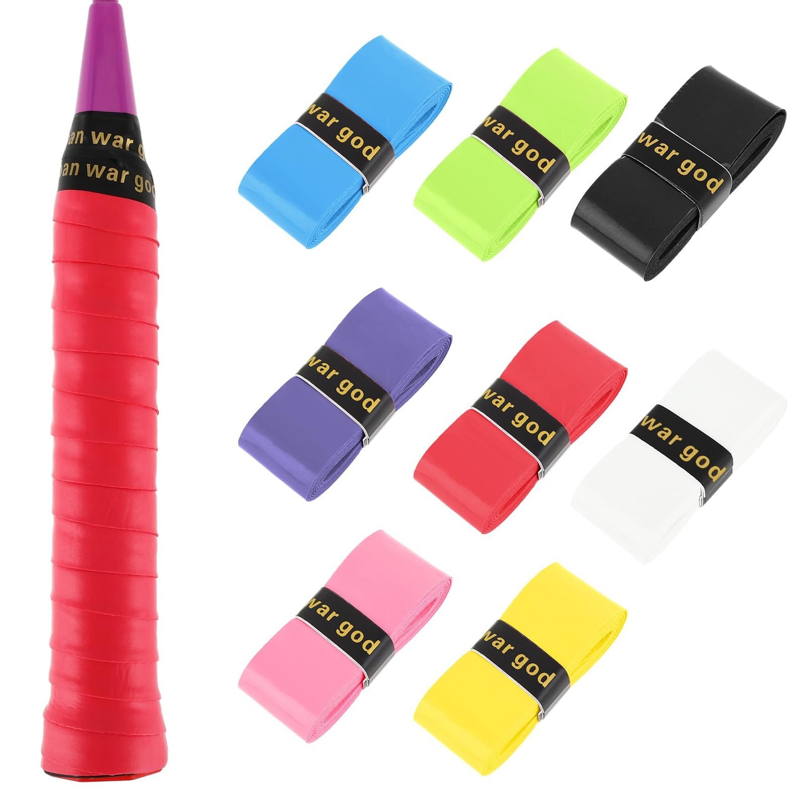 Tennis Grip Pro: 8 Pack Anti-Slip Comfort Overgrips Set - $15.83