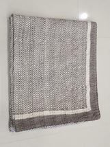 Traditional JaipurVintage Kantha Cotton Throw Bedding Bedspread Bohemian... - £67.73 GBP