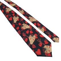 Looney Tunes Mania Taz Men Necktie Tie Valentines Heart Work Dad Gift Ki... - £18.34 GBP