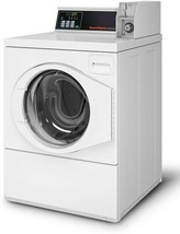(NEW) Speed Queen Coin-Op Front Load Washer, 22 lbs, Model: SFNNCRSP116TW01 - $3,267.00