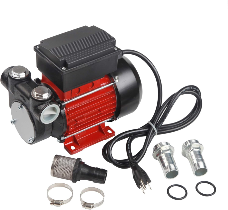110V AC 15GPM Electric Self-Priming Diesel Kerosene Oil Fuel Transfer Ex... - $164.59
