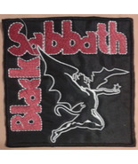 BLACK SABBATH Gargoyle Logo SQUARED EMBROIDERED PATCH Heavy Metal - £7.04 GBP