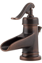 Pfister Ashfield 4&quot; Centerset Bathroom Faucet LG42-YPoY in Tuscan Bronze - £195.59 GBP