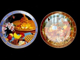 Pair Danbury Mint Collector Plates Garfield Dear Diary With Odie Now For... - £22.01 GBP