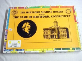 The Game of Hartford, Connecticut Ct. 1995 Unique Promotions - $19.99