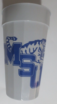 Enjoy Coca-Cola MSU Tigers  Go Tigers Plastic 32oz Cup Memphis State Univ - $1.24