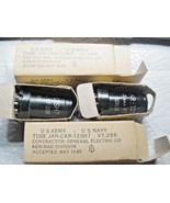 2 NOS Ken-Rad JAN-CKR-12SH7 VT-288 Perl Harbor Emblem tested TV-10B 3550... - €14,56 EUR