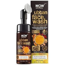WOW Skin Science Ubtan Foaming Face Wash Turmeric &amp; Saffron 150 ml - £13.15 GBP