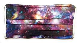 Pleated big bang super nova galaxy face mask, cosmos nebula outer space, USA Was - £15.28 GBP