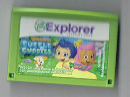 leapFrog Explorer Game Cart Nickelodeon Bubble Guppies rare HTF - $9.98