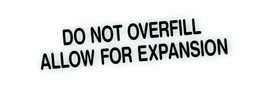 DO NOT OVERFILL ALLOW FOR EXPANSION Decal to restore willys army FLAT BLACK - $9.93