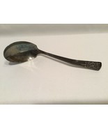 Silver Belle Silverplate Small Serving Spoon 1940ish VTG Tarnished Plate... - $111.57 MXN