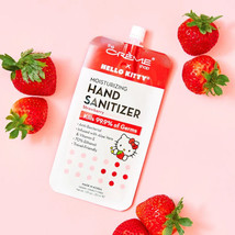 Set of 6 The Creme Shop Hello Kitty Moisturizing HandSanitizer Strawberry NIB - £16.51 GBP