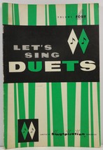 Let&#39;s Sing Duets Volume 4 by John W. Peterson - $4.25