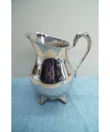 F. B. Rogers Silver Company Footed Water Pitcher / Ice Guard Lip - $43.19