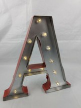 LED Light up Metal &quot;A&quot; Standing Hanging - $14.84