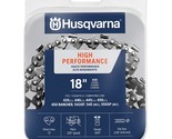Husqvarna chainsaw chain 18-Inch .050 gauge .325 pitch low kickback low-... - $41.99