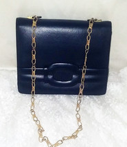 Vintage Cuero Vaca Purse Handbag #580 6.5&quot; x 8&quot; x 1.5&quot; Chain Handle Mid ... - £18.26 GBP