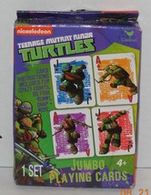 Cardinal Nickelodeon TMNT Teenage Mutant Ninja Turtles Deck Jumbo Playin... - $9.85