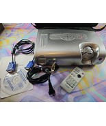 Epson PowerLite LCD Projector EMP-S3 Needs Bulb, With Case + Accessories - $9.99