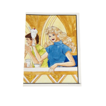 VINTAGE 1989 MATTEL FIGURINE PANINI BARBIE ALBUM STICKER NOS NEW OLD STO... - $9.41