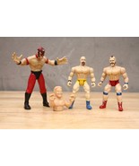 1999 Toy Biz Lot WCW Wrestling Action Figures Characters Goldberg Rey My... - £12.63 GBP