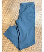 Hill City Pants Mens 33x32 Gray Lightweight Everyday Tech Pant Water Rep... - $21.25