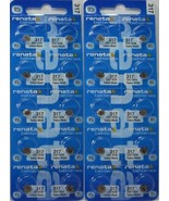 Renata 317 SR516SW Batteries - 1.55V Silver Oxide 317 Watch Battery (20 ... - $16.34 CAD