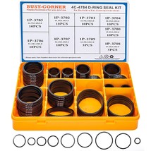 BUSY-CORNER 4C-4784 Print D-Ring Kit, Nitrile 90, Hydraulic Hose Fitting Drings, - £43.15 GBP