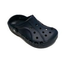 CROCS Baya Clog K Lightweight Slip On Clogs Little Kids Size 10 Shoes Navy Blue - £20.70 GBP