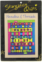 Needlz &amp; Threadz Miniature Quilt Pattern by Stargazey Quilts Spools of T... - $9.74