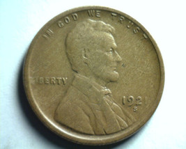 1921-S LINCOLN CENT PENNY VERY GOOD VG NICE ORIGINAL COIN BOBS COINS 99c... - $3.00