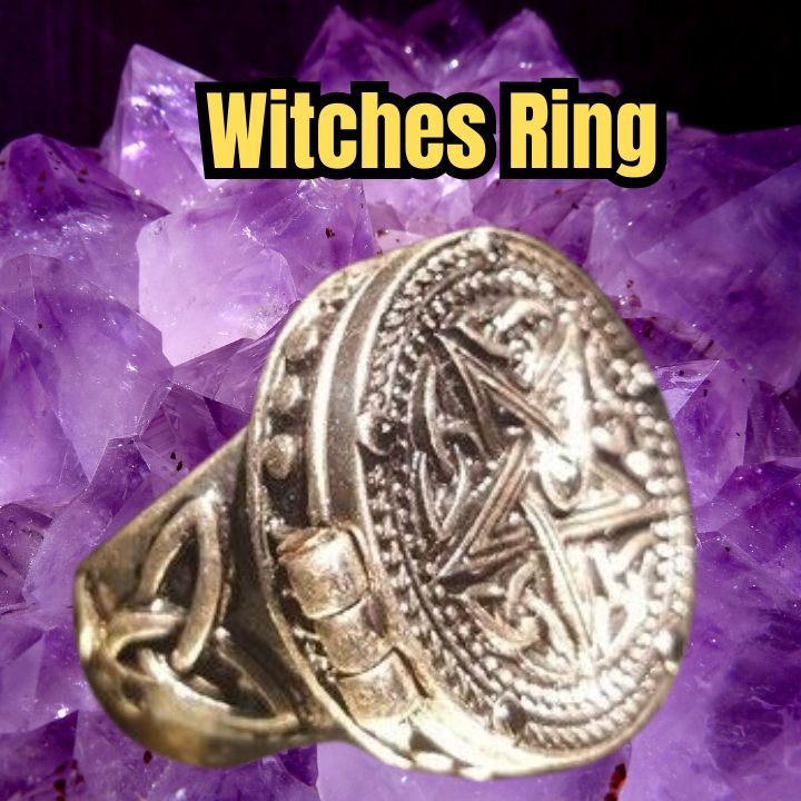 Witch ring - Potent Magic Ring - Haunted jewelry - Voodoo Ring - Black Magick - $127.00
