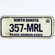 1983 United States North Dakota Cereal Box Bicycle License Plate 357-MRL - £13.21 GBP
