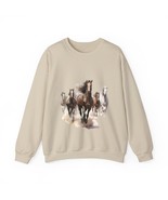 Running horses Unisex Heavy Blend™ Crewneck Sweatshirt - £23.40 GBP+