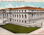 New Central Library St. Louis MO Postcard PC575 - £3.90 GBP