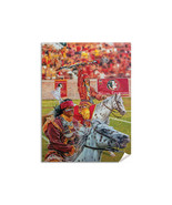 Chief Osceola Renegade Florida State Seminoles Football Mascot Art Print... - $24.99+