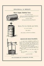 Machine Can, Beater, &amp; French Ice Cream Machine - Art Print - £17.63 GBP+