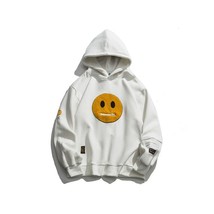 GONTHWID Hoodies Streetwear Hip Hop Zipper Pocket  Face work Hooded Sweatshirts  - £121.83 GBP