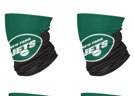 Gaiter Scarf Face Mask &quot;NFL NEW YORK JETS&quot; - FOCO 194751392573 (2-PACK) - $1.98