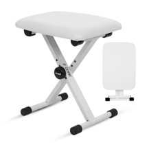 5 Core Keyboard Bench 2" Padded Cushioned Piano Stool Height Adjustable ... - $42.40