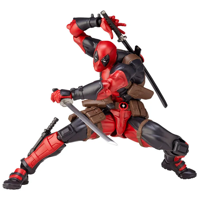 Marvel 15cm X-MAN DeadPool Super Hero Articulate Joints Moveable Action Figure - £24.77 GBP