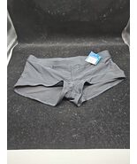 NWT Arizona Boyshort Bikini Swimsuit Bottom Women Juniors Size L Black S... - $265.32 MXN