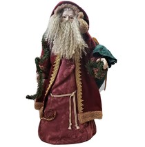 Victorian Santa Claus Tree Topper Father Christmas  24&quot; - £14.94 GBP