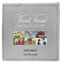 Board Game Parkers Brother Trivial Pursuit The 1980s Master Trivia Complete - $11.70