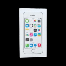 Apple iPhone 5s 32 GB Silver Original Instructions 2 Stickers EMPTY BOX ONLY - £10.20 GBP