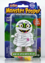 Treat Street Monster Pooper Mummy Walking Candy Dispenser with Treats Ag... - $12.38
